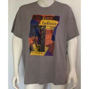 Men’s TShirt Size XXL Air Jordan AJ85 Short Sleeve Grey Standard Fit BQ5582-091